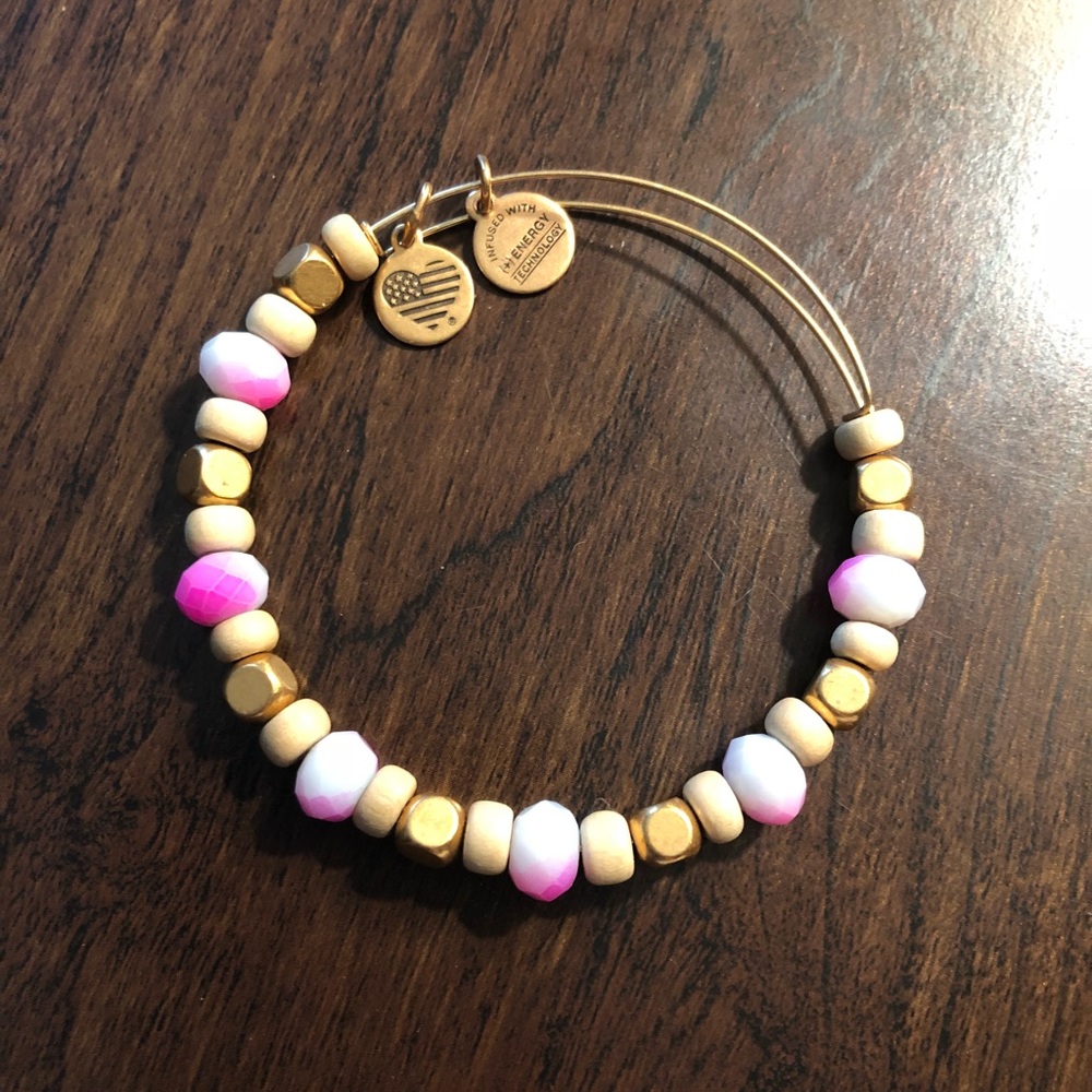 Alex and Ani beaded bangle